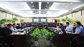 首發投資控股公司與成都市(shì)人防辦洽談合作
