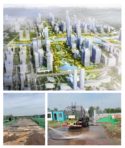 區域聯動 通力合作 首發投資控股公司投資建設的(de)成都人防項目基坑工程順利開工